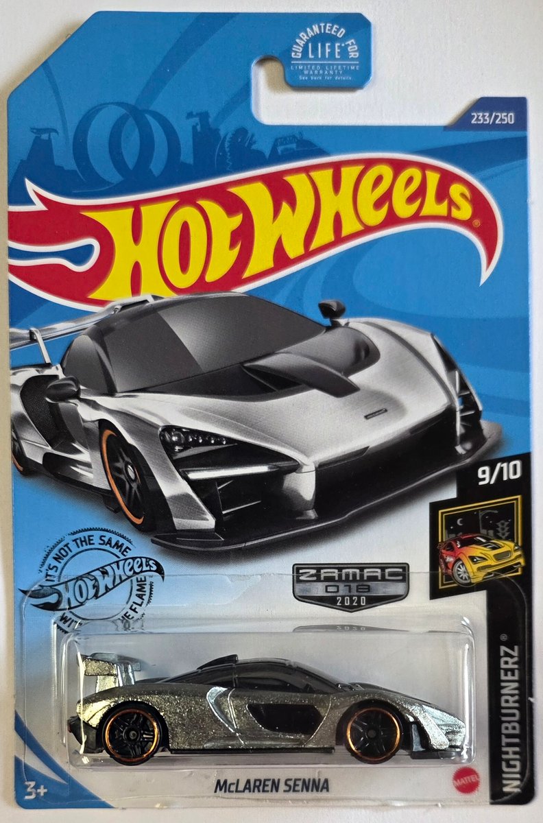 2020 Hot Wheels McLaren Senna (Zamac)
