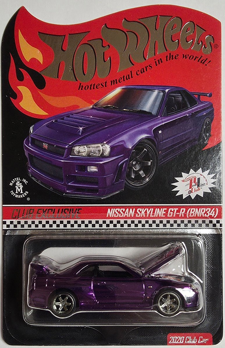 2020 Hot Wheels Nissan Skyline GT-R (BNR34)