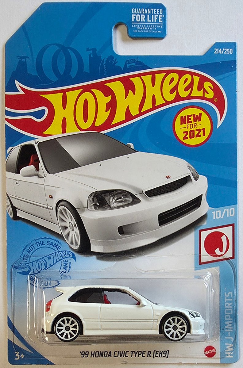 2021 Hot Wheels '99 Honda Civic Type R (EK9) (First Edition)