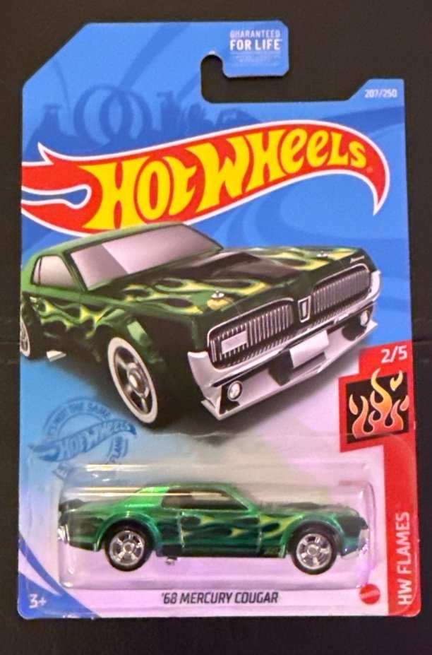 2021 Hot Wheels '68 Mercury Cougar (Super Treasure Hunt)