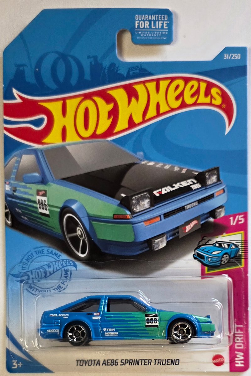 2021 Hot Wheels Toyota AE86 Sprinter Trueno