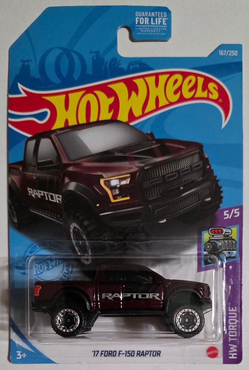 2021 Hot Wheels '17 Ford F-150 Raptor