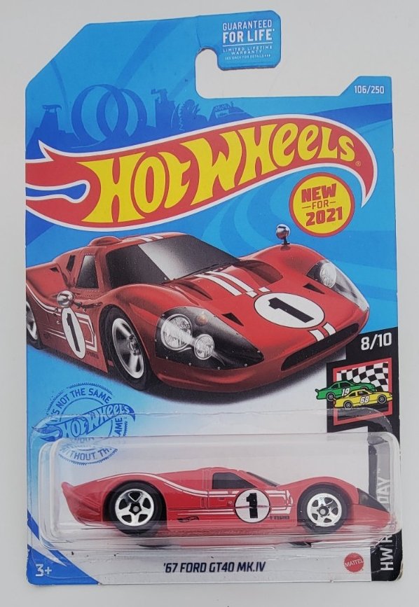 2021 Hot Wheels '67 Ford GT40 MK.IV (First Edition)
