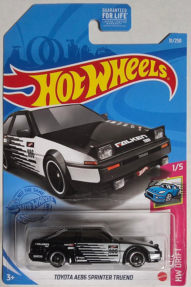 2021 Hot Wheels Toyota AE86 Sprinter Trueno