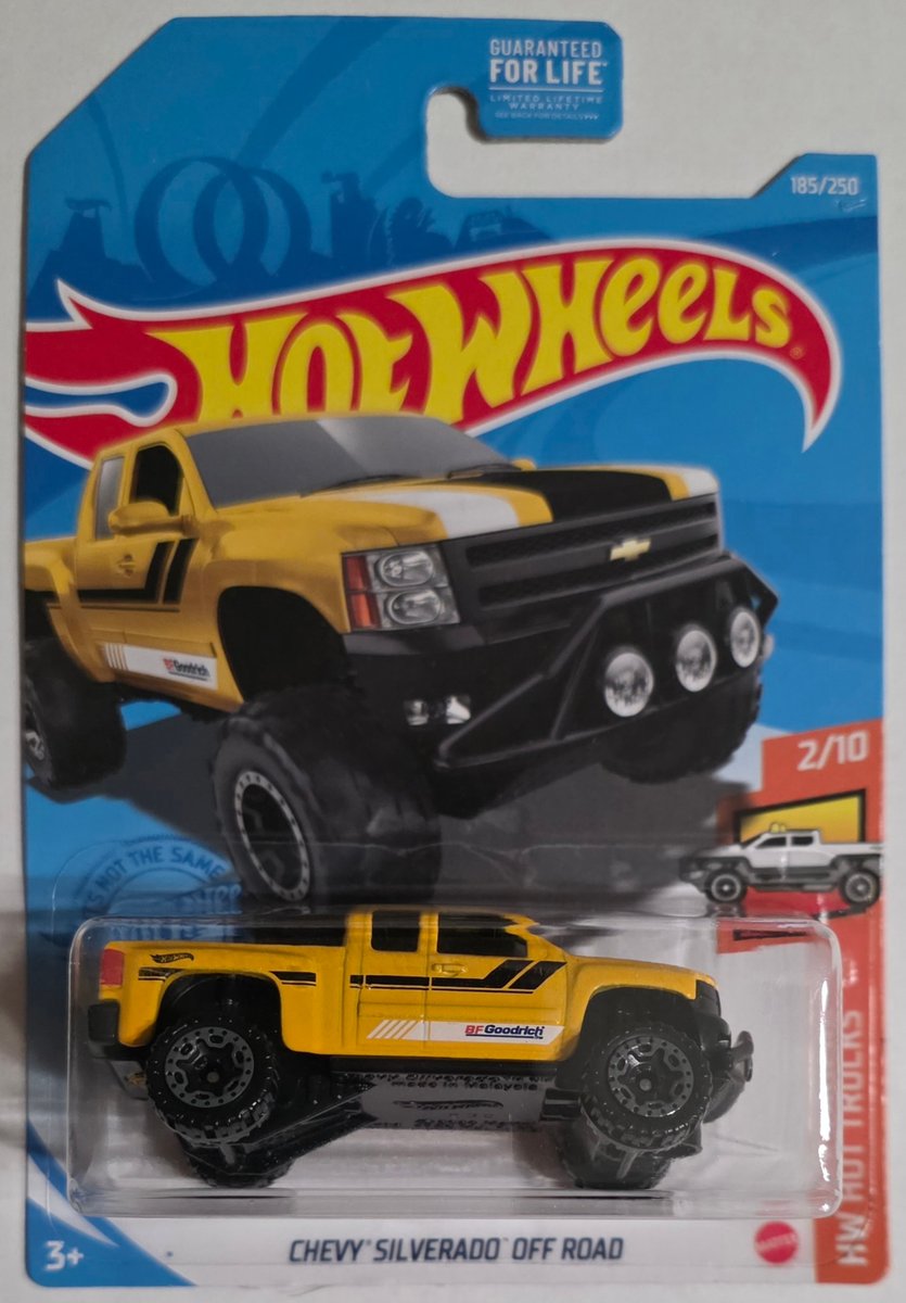 2021 Hot Wheels Chevy Silverado Off Road