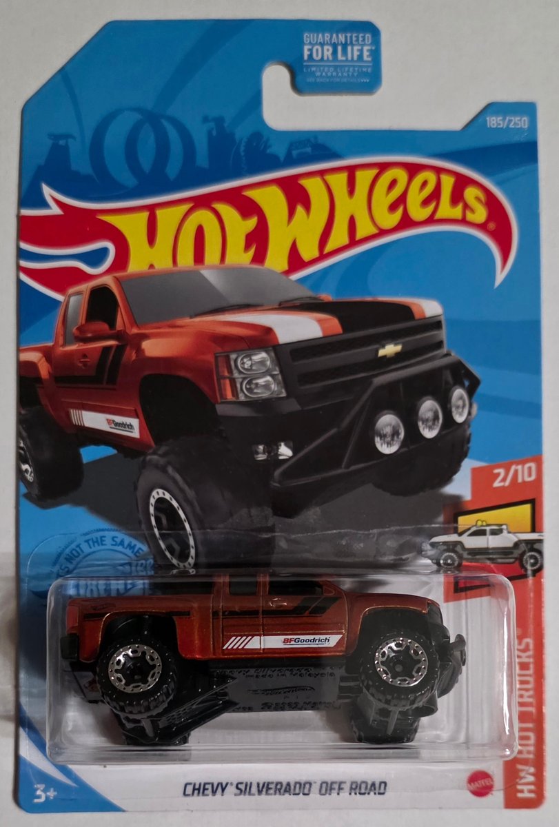 2021 Hot Wheels Chevy Silverado Off Road