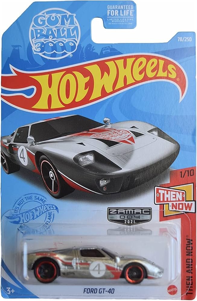 2021 Hot Wheels Ford GT-40 (Zamac)