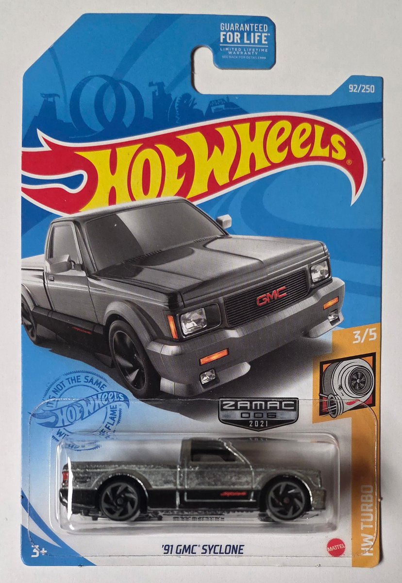 2021 Hot Wheels '91 GMC Syclone (Zamac)