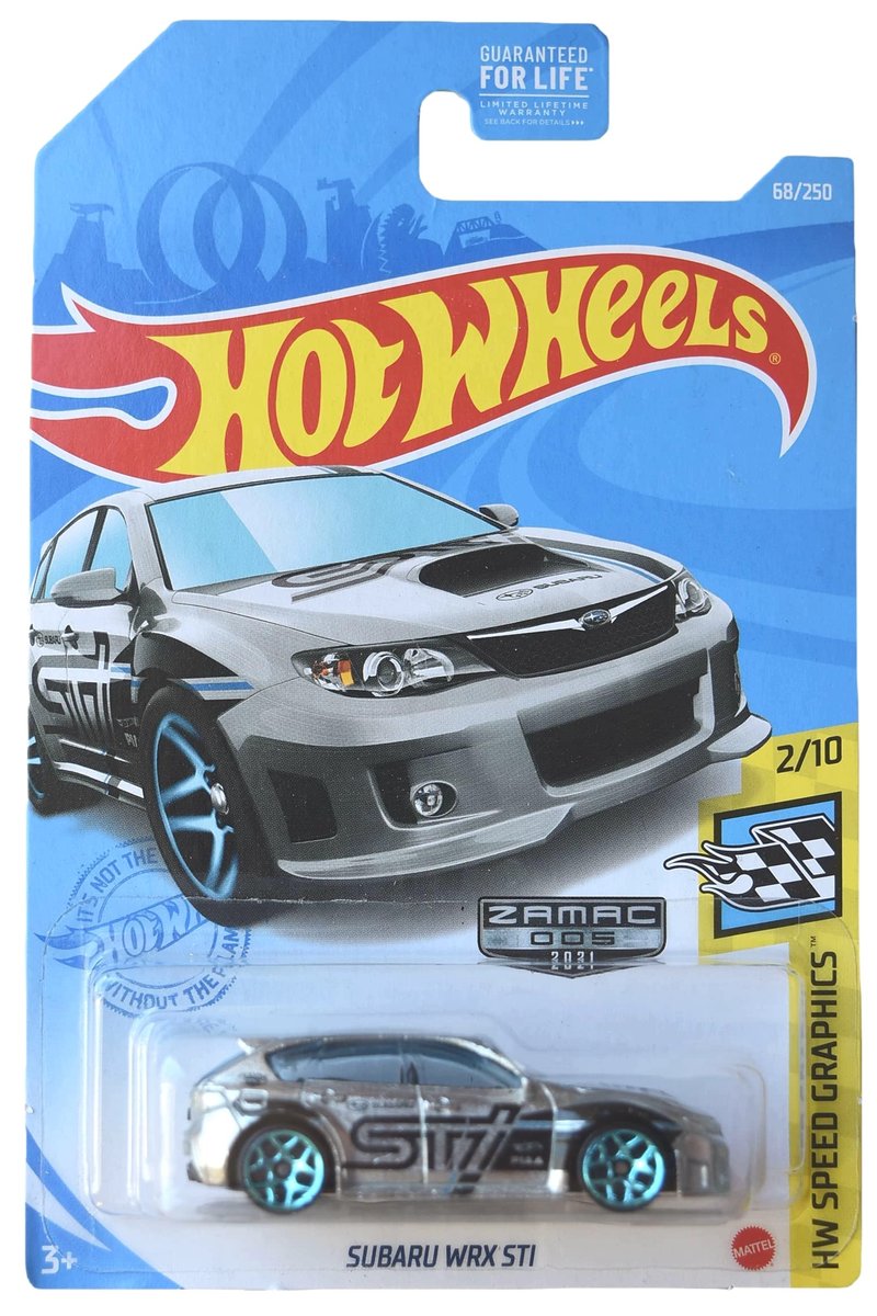 2021 Hot Wheels Subaru WRX STI (Zamac)