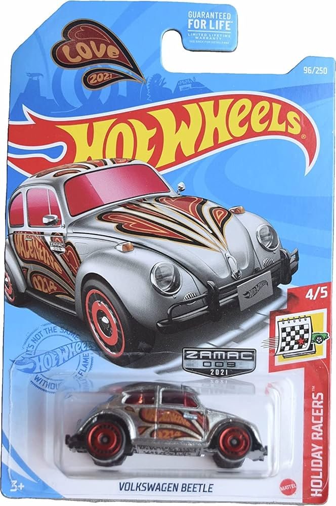 2021 Hot Wheels Volkswagen Beetle (Zamac)