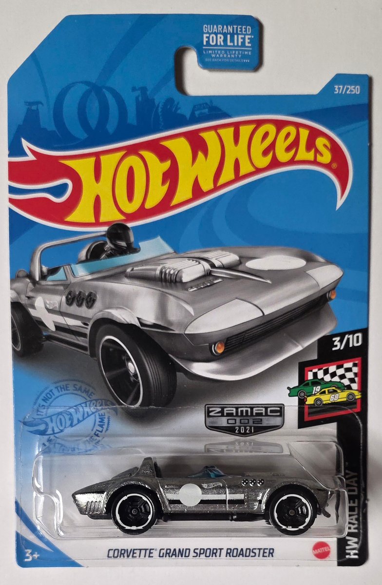 2021 Hot Wheels Corvette Grand Sport Roadster (Zamac)