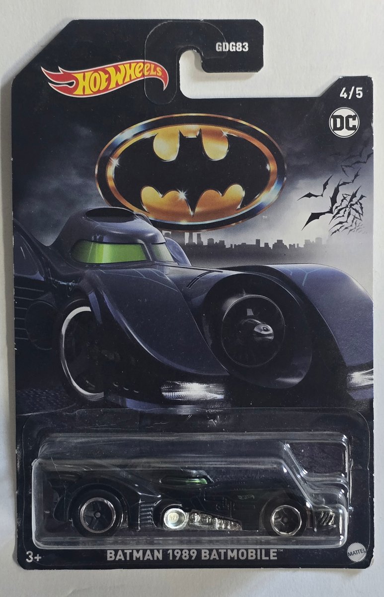 2021 Hot Wheels Batman 1989 Batmobile