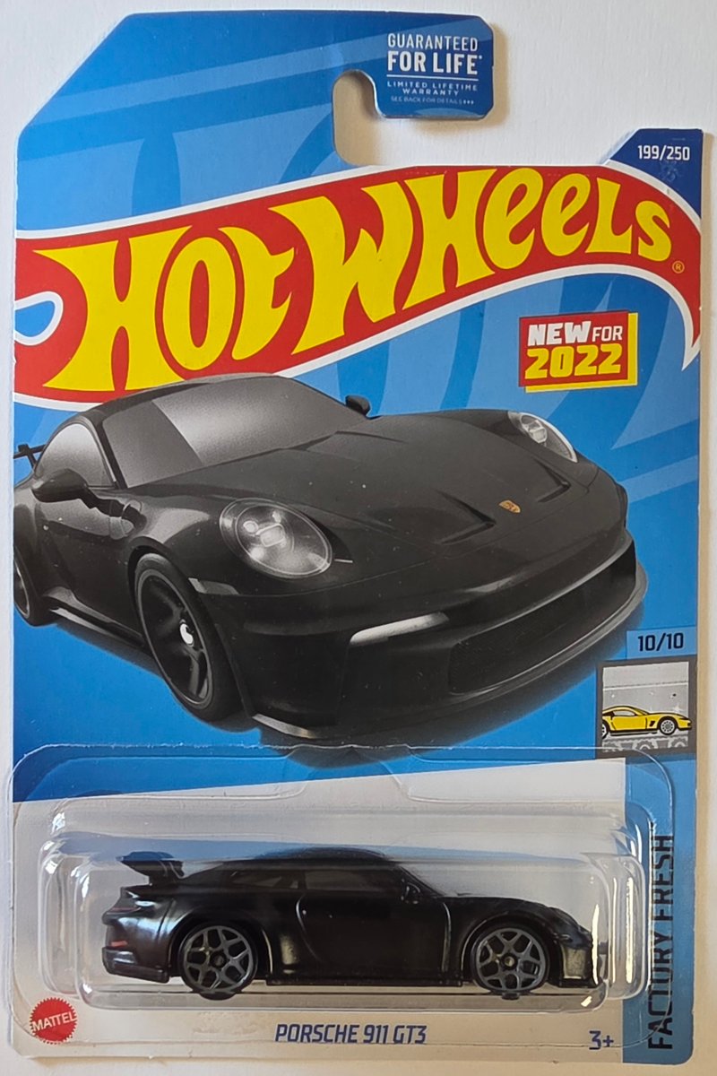 2022 Hot Wheels Porsche 911 GT3 (First Edition)
