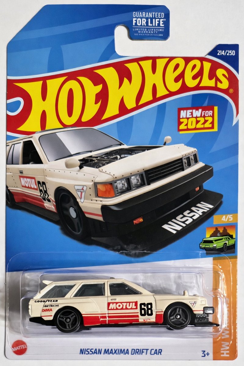 2022 Hot Wheels Nissan Maxima Drift Car (First Edition)