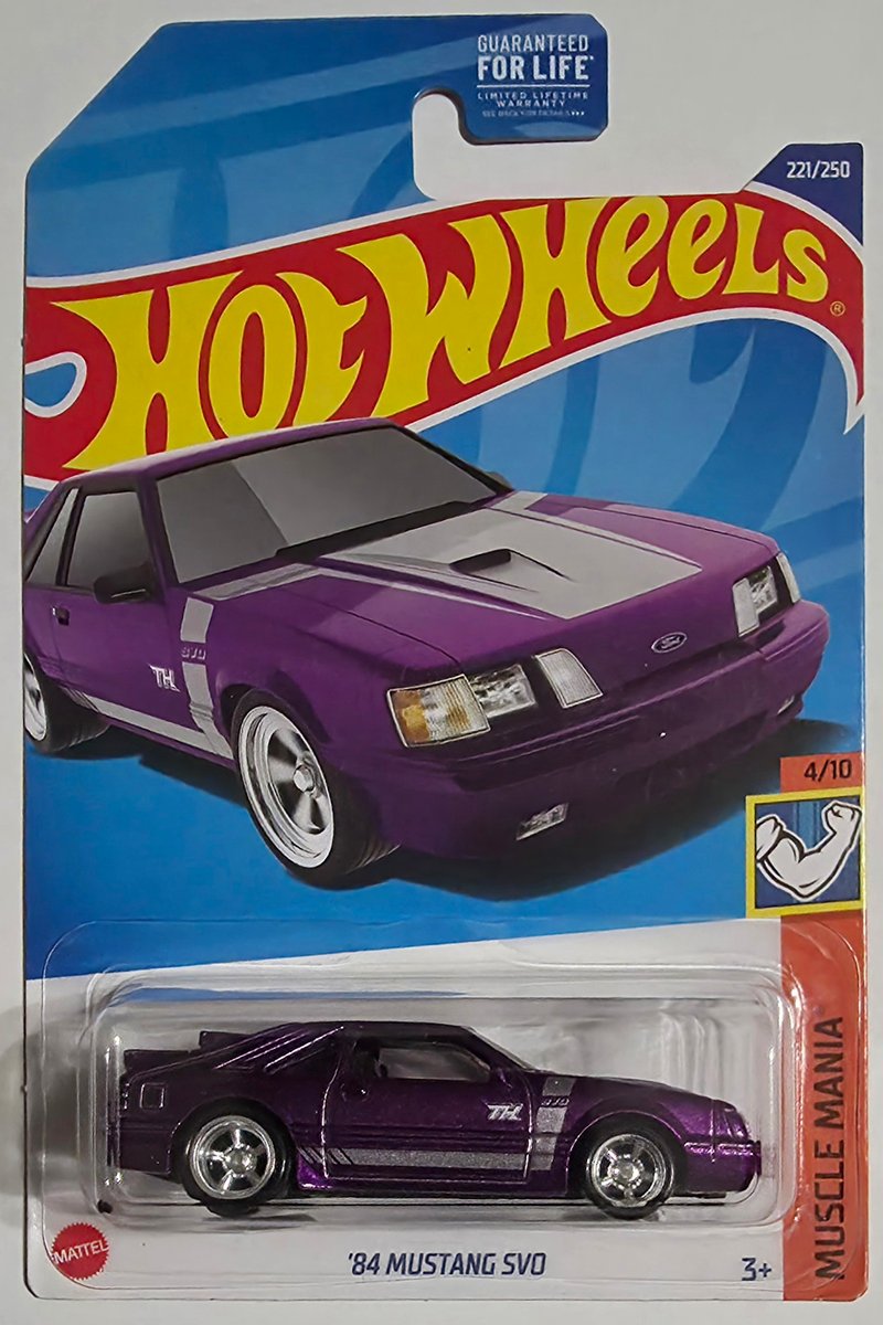 2022 Hot Wheels '84 Mustang SVO (Super Treasure Hunt)