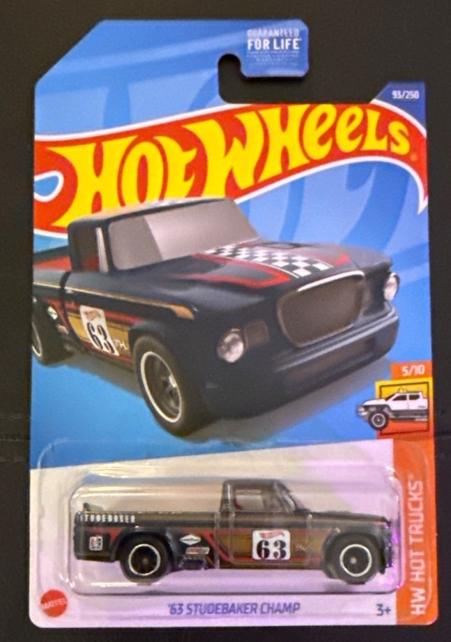 2022 Hot Wheels '63 Studebaker Champ (Super Treasure Hunt)