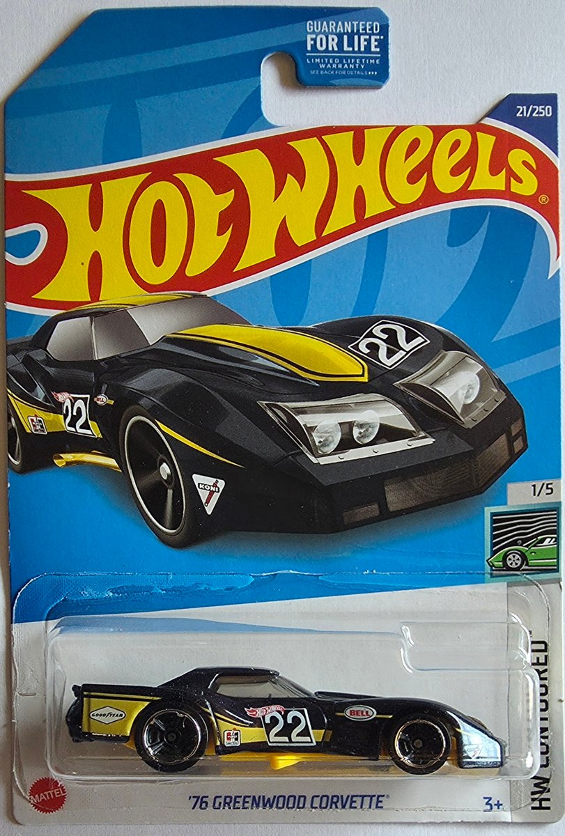 2022 Hot Wheels '76 Greenwood Corvette