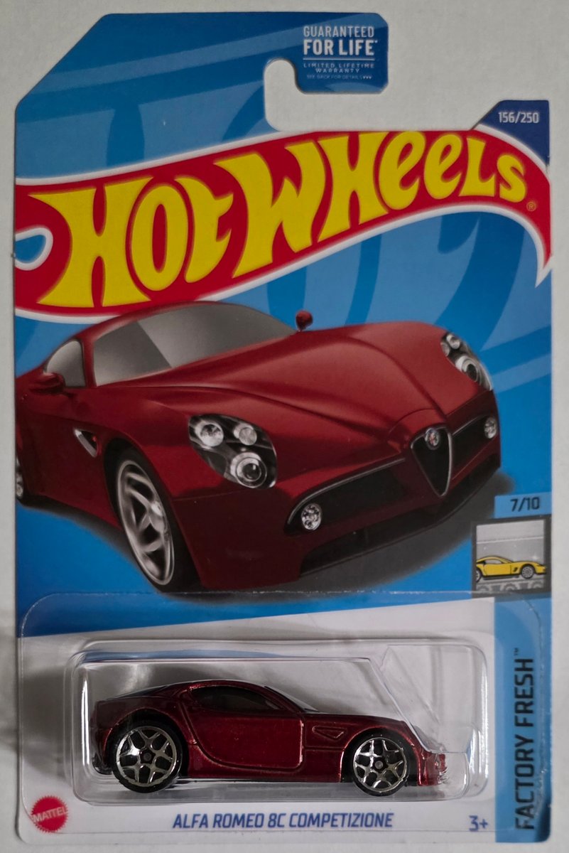 2022 Hot Wheels Alfa Romeo 8C Competizione