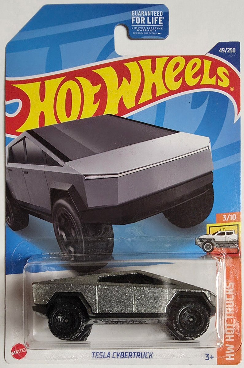 2022 Hot Wheels Tesla Cybertruck (Zamac)