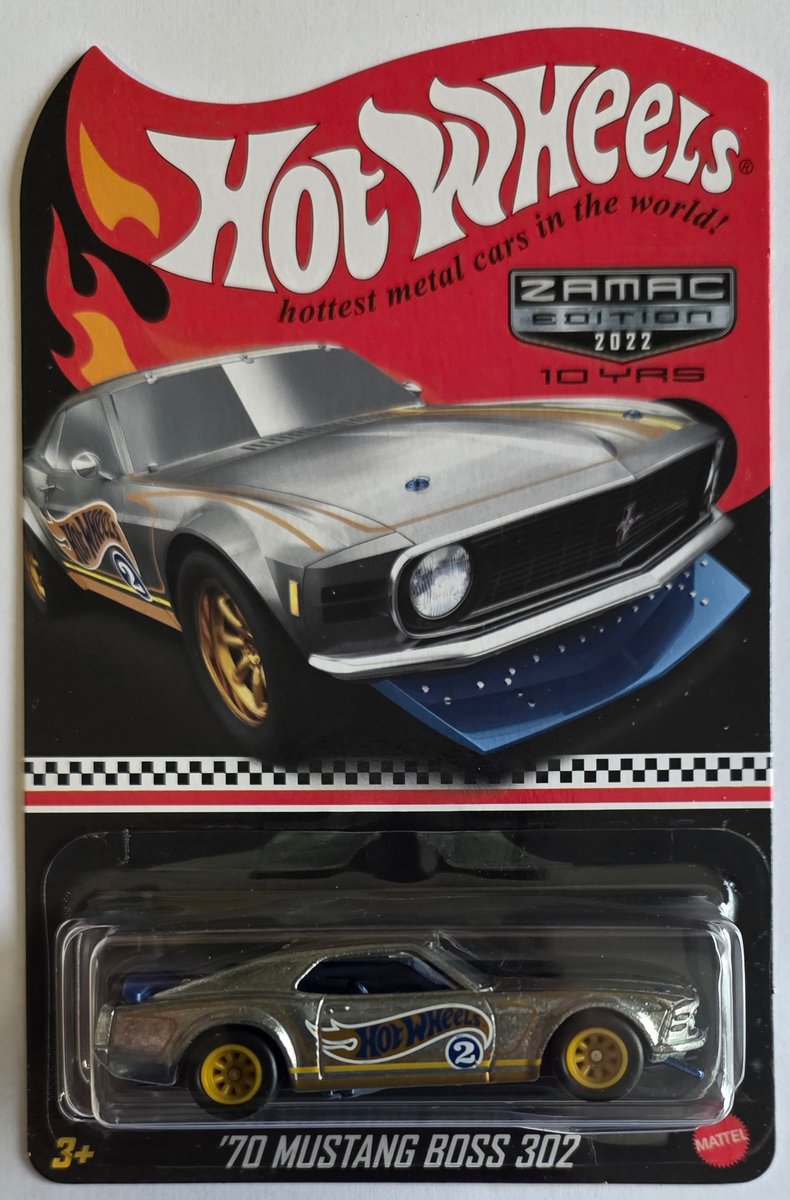 2022 Hot Wheels '70 Mustang Boss 302 (Zamac)