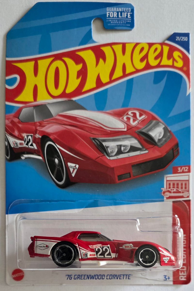 2022 Hot Wheels '76 Greenwood Corvette