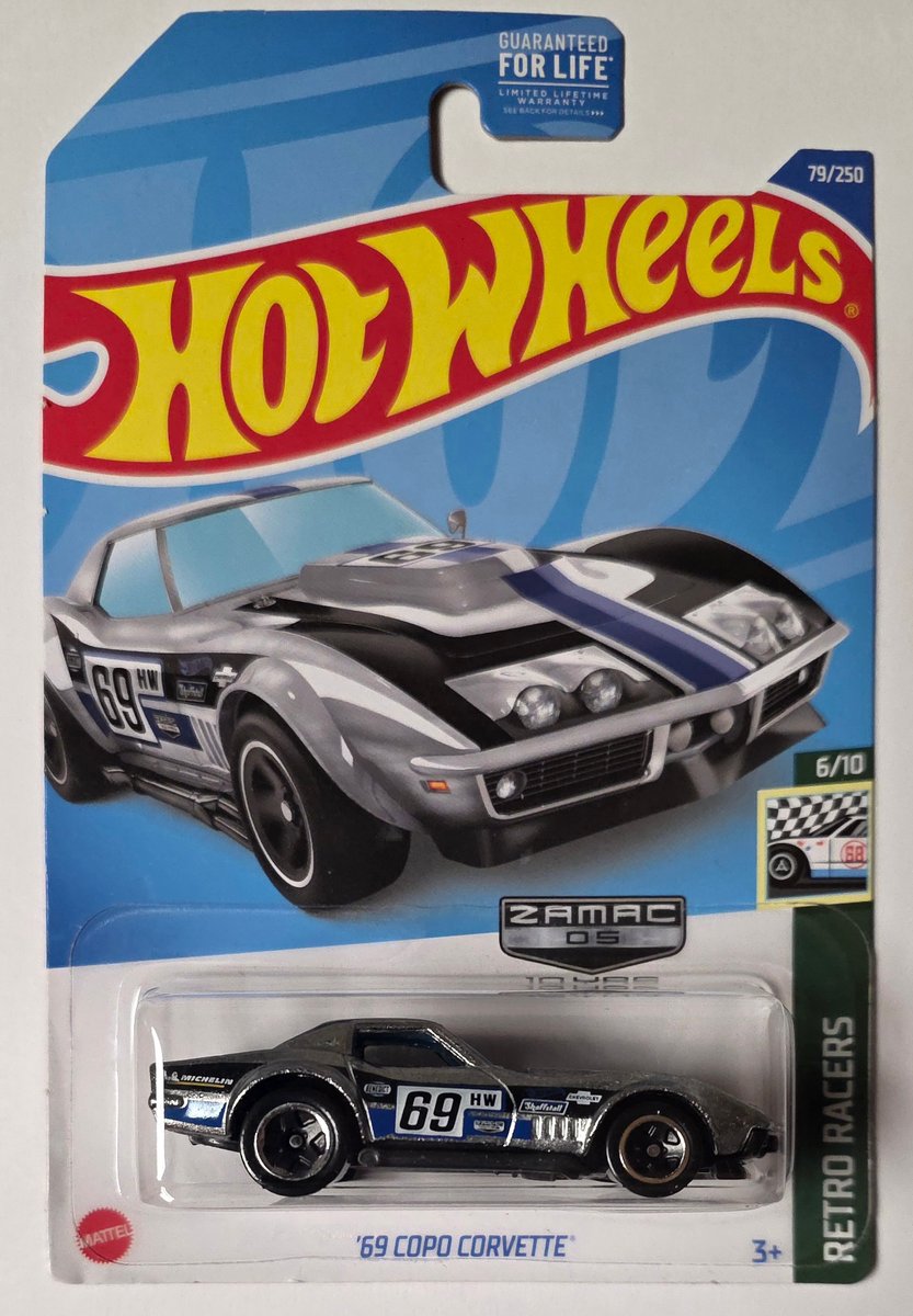 2022 Hot Wheels '69 COPO Corvette (Zamac)