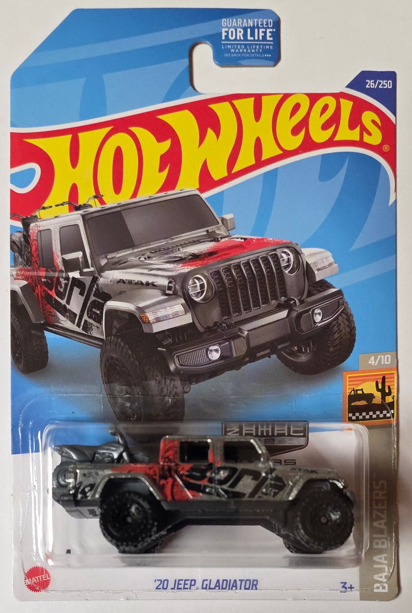 2022 Hot Wheels '20 Jeep Gladiator (Zamac)
