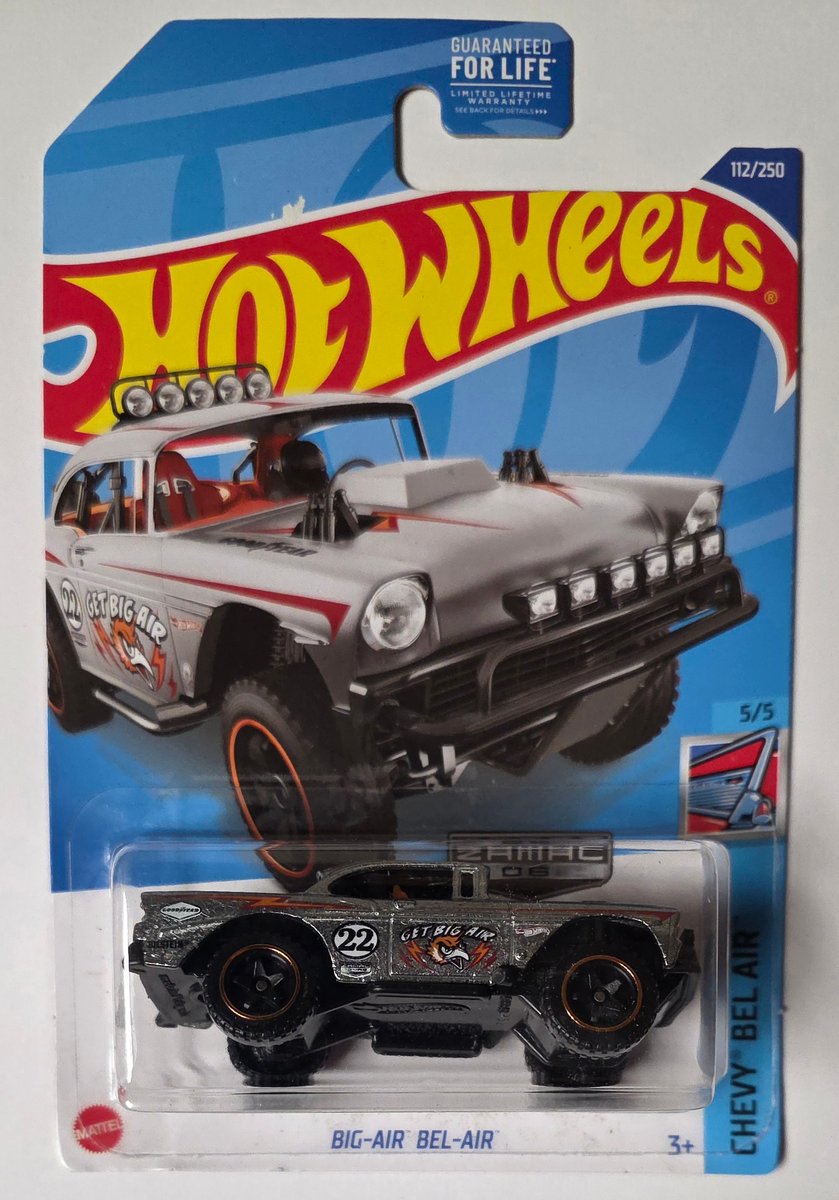 2022 Hot Wheels Big-Air Bel-Air (Zamac)