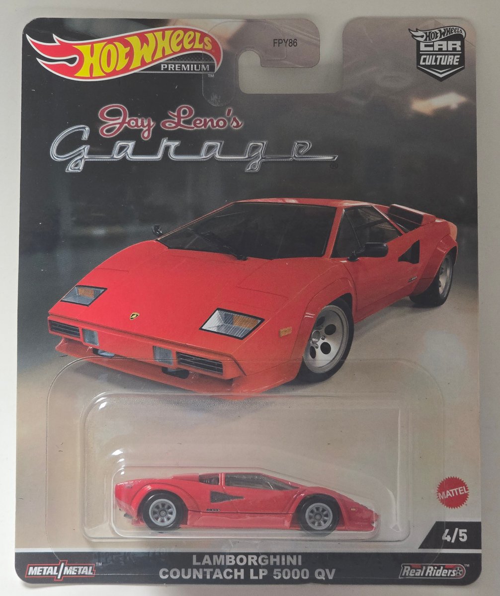 2022 Hot Wheels Lamborghini Countach LP 5000 QV