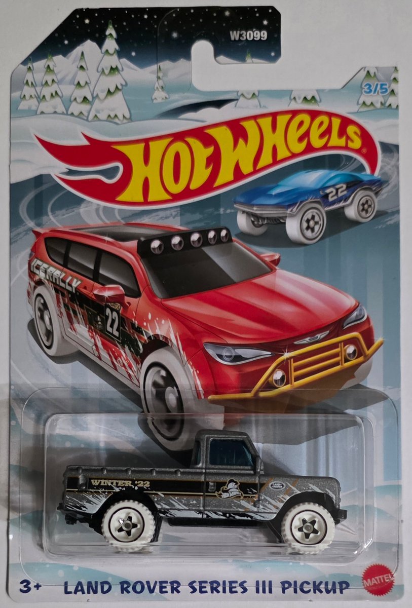 2022 Hot Wheels Land Rover Series III Pickup
