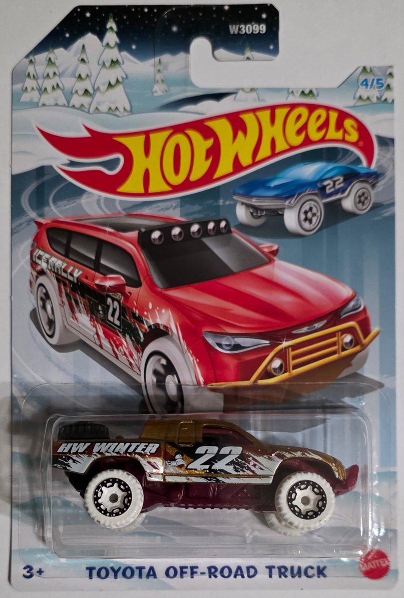 2022 Hot Wheels Toyota Off-Road Truck
