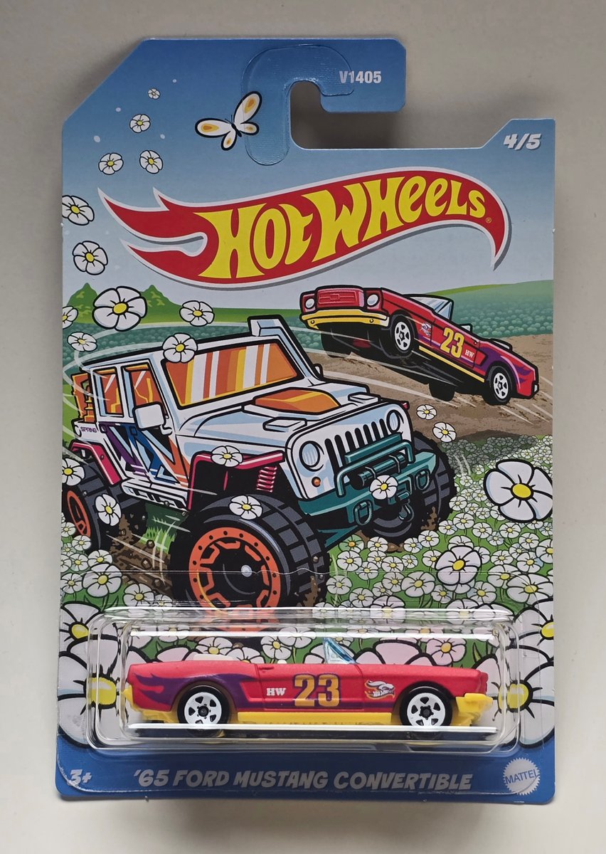 2023 Hot Wheels '65 Ford Mustang Convertible