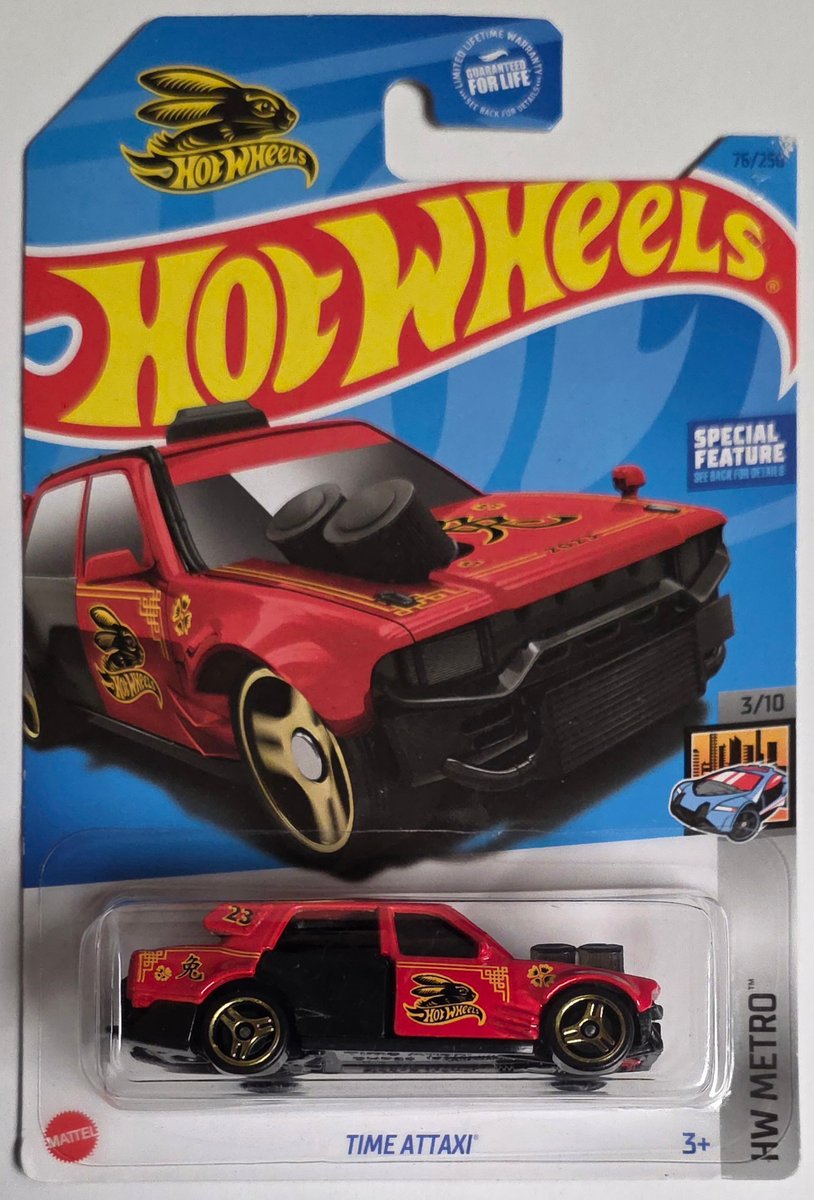 2023 Hot Wheels Time Attaxi (5-pack)
