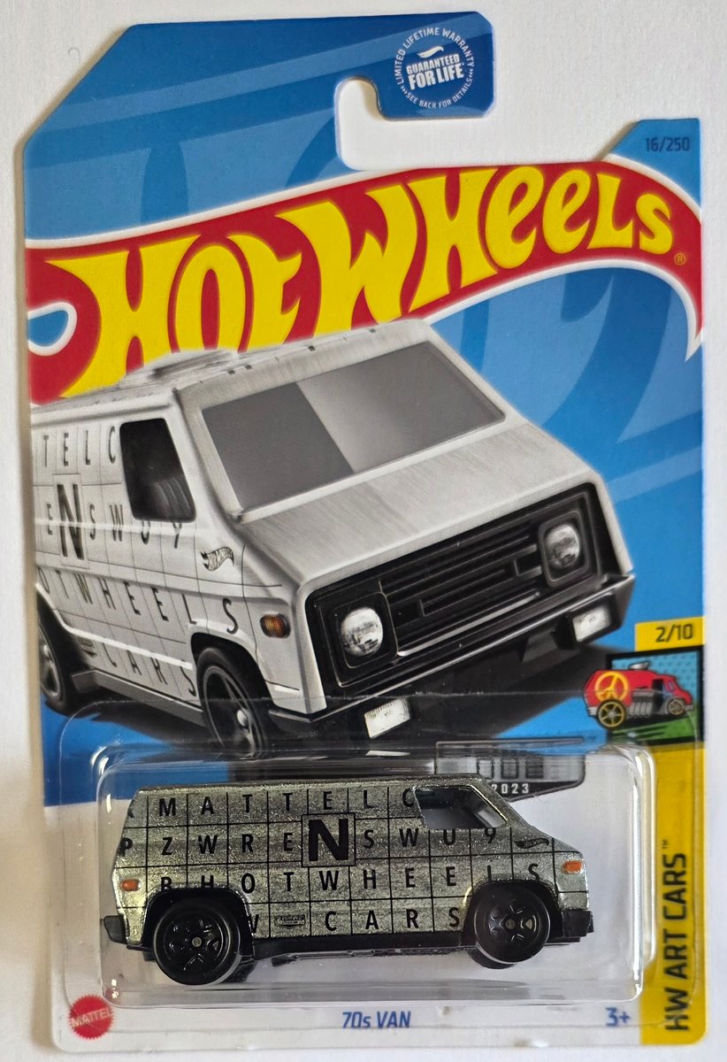 2023 Hot Wheels 70s Van (Zamac)