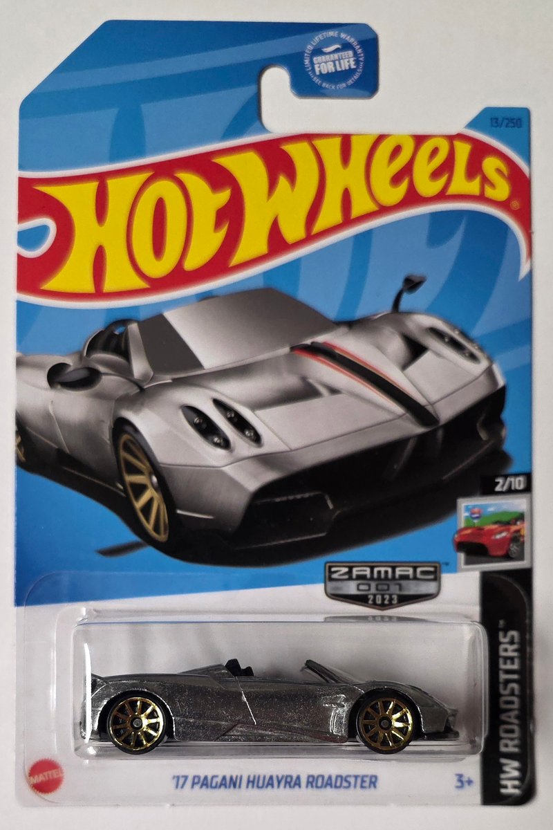 2023 Hot Wheels '17 Pagani Huayra Roadster (Zamac)