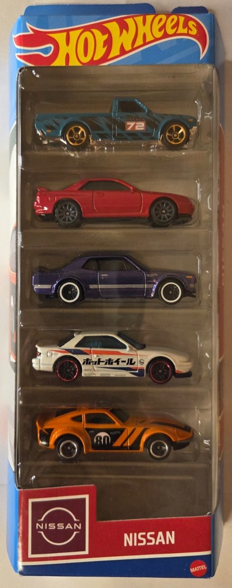 2023 Hot Wheels Nissan 5-Pack (5-pack)