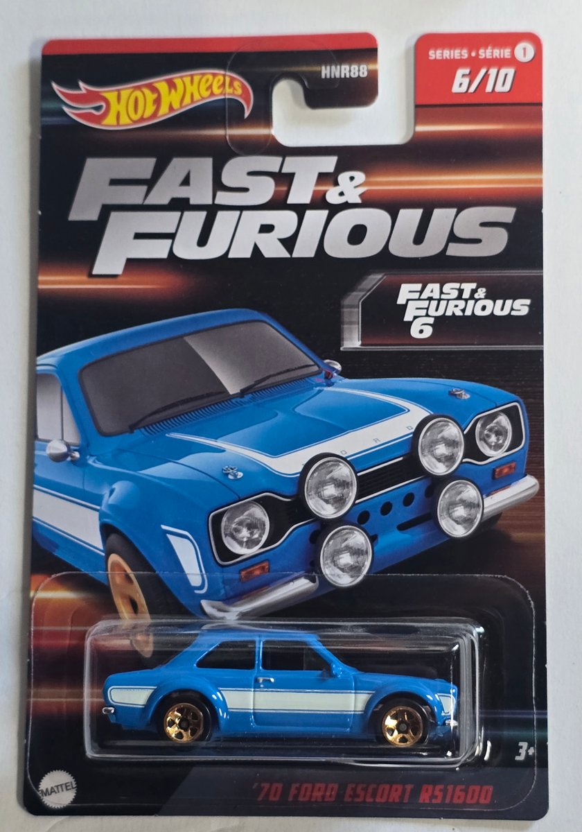2023 Hot Wheels '70 Ford Escort RS1600