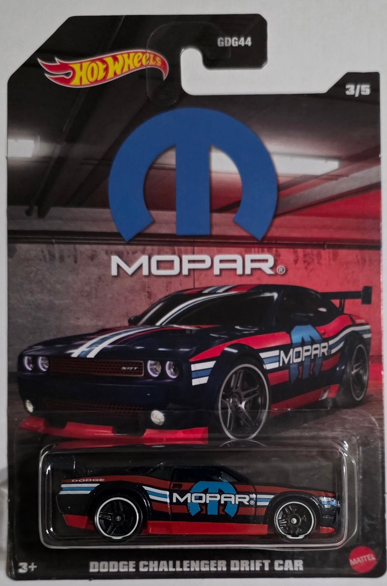 2023 Hot Wheels Dodge Challenger Drift Car