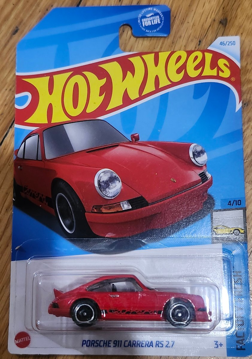 2024 Hot Wheels Porsche 911 Carrera RS 2.7