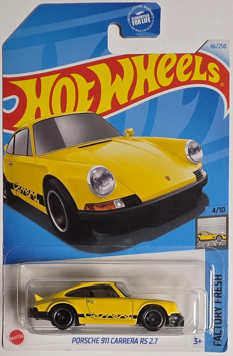 2024 Hot Wheels Porsche 911 Carrera RS 2.7