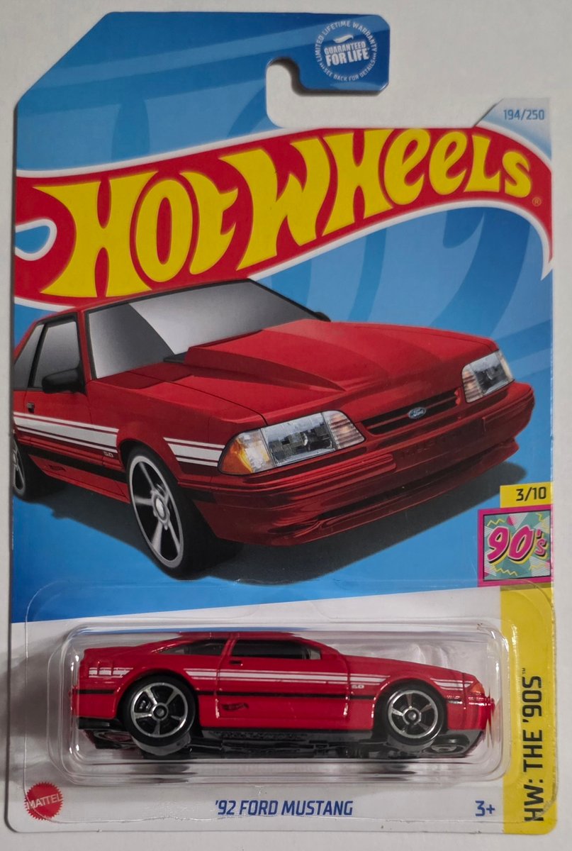 2024 Hot Wheels '92 Ford Mustang