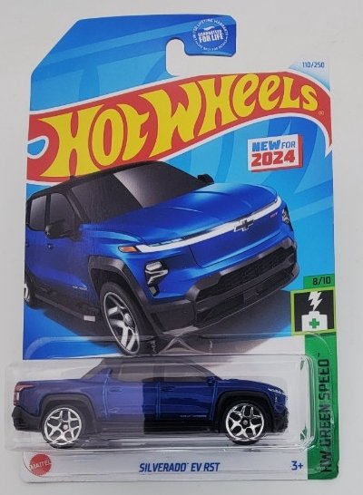 2024 Hot Wheels Silverado EV RST (First Edition)