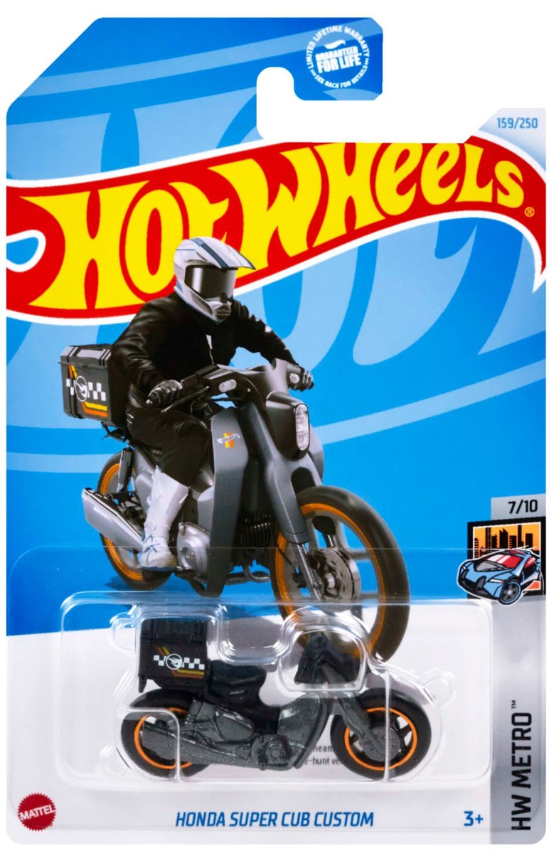2024 Hot Wheels Honda Super Cub Custom (Treasure Hunt)