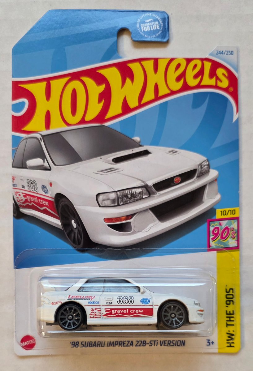 2024 Hot Wheels '98 Subaru Impreza 22b-STI Version
