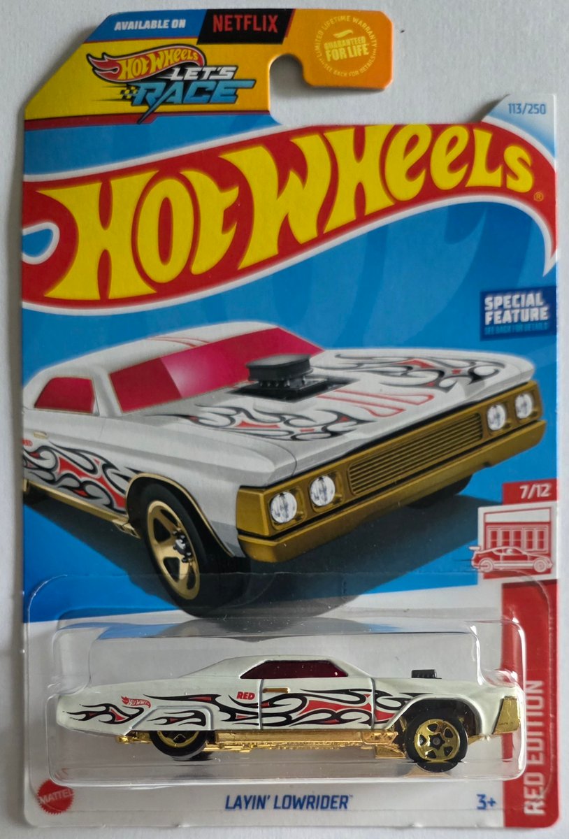 2024 Hot Wheels Layin' Lowrider