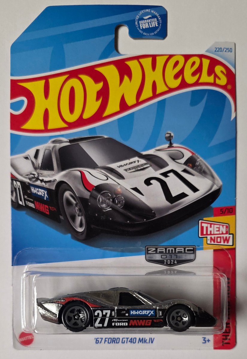2024 Hot Wheels '67 Ford GT40 MK.IV (Zamac)