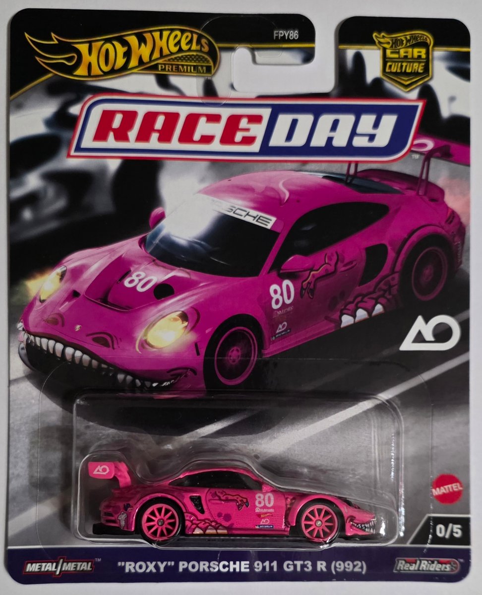 2024 Hot Wheels Roxy Porsche 911 GT3 R (992) (Chase)