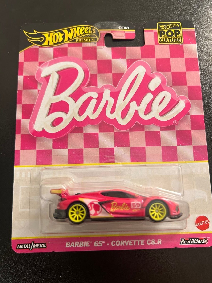 2024 Hot Wheels Barbie 65TH - Corvette C8.R