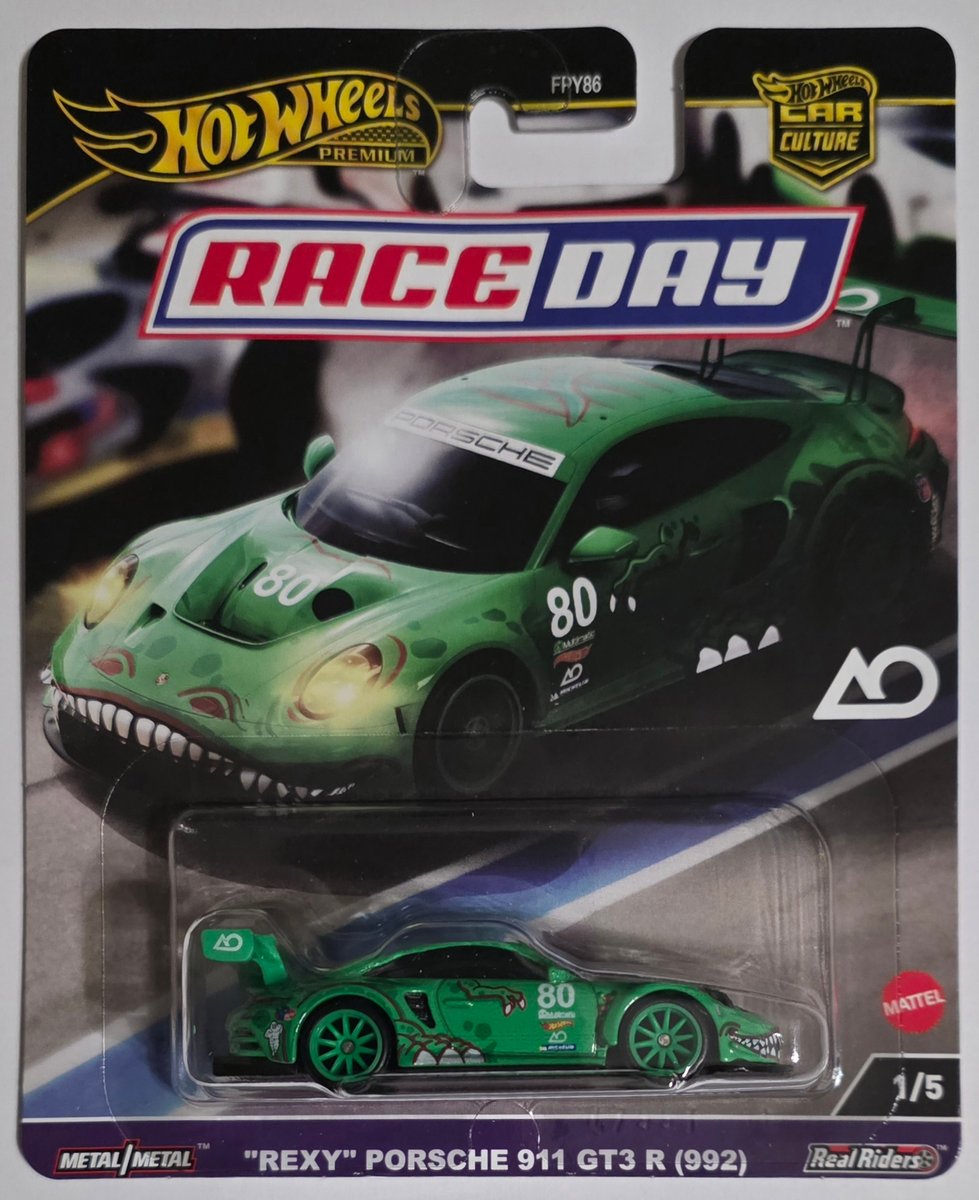 2024 Hot Wheels Rexy Porsche 911 GT3 R (992)