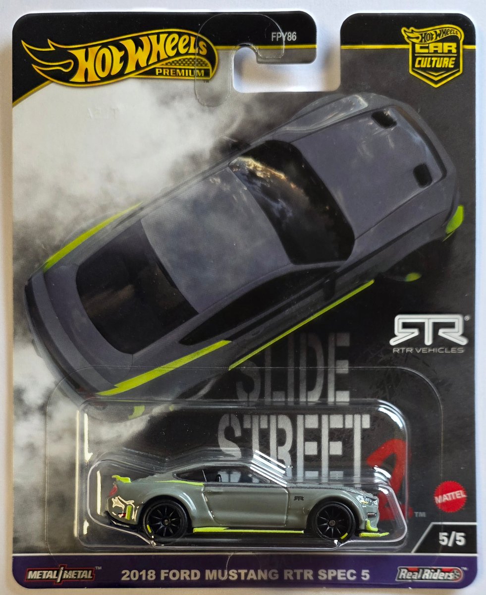 2024 Hot Wheels 2018 Ford Mustang RTR Spec 5